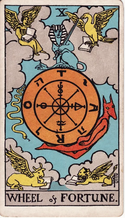 Carte de tarot La Roue de Fortune