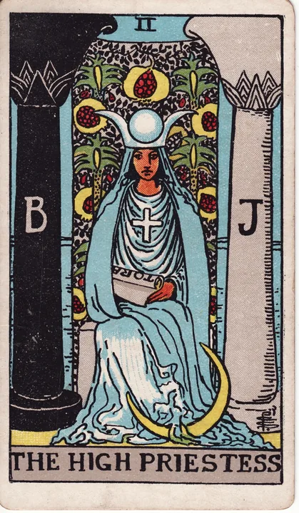 Carte de tarot La Papesse