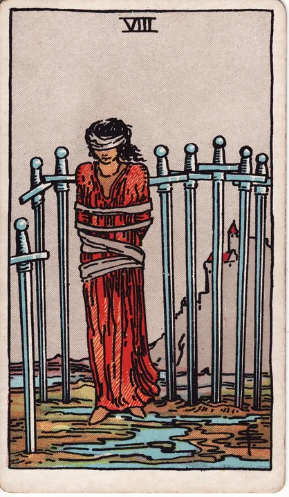 Carte de tarot Huit de Épées