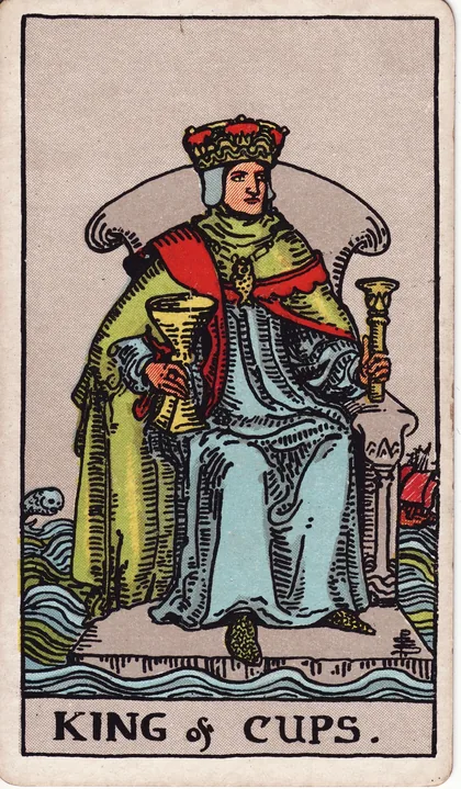 Carte de tarot Roi de Coupes