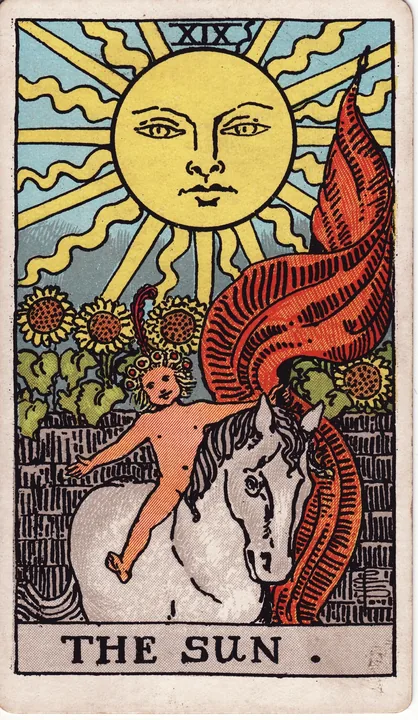 Carte de tarot Le Soleil