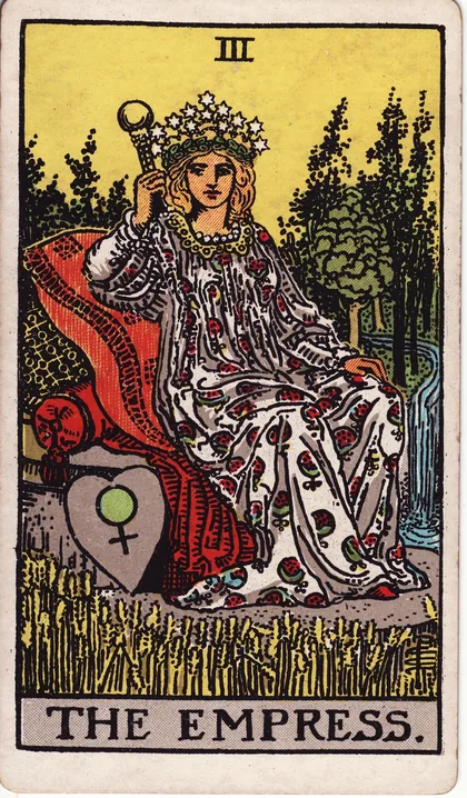 Carte de tarot L'Impératrice