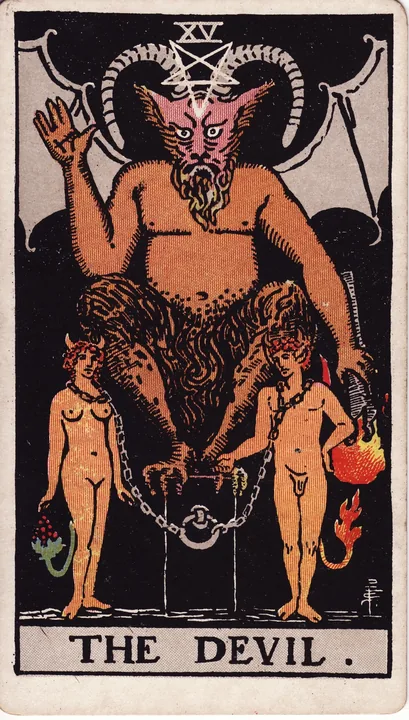 Carte de tarot Le Diable