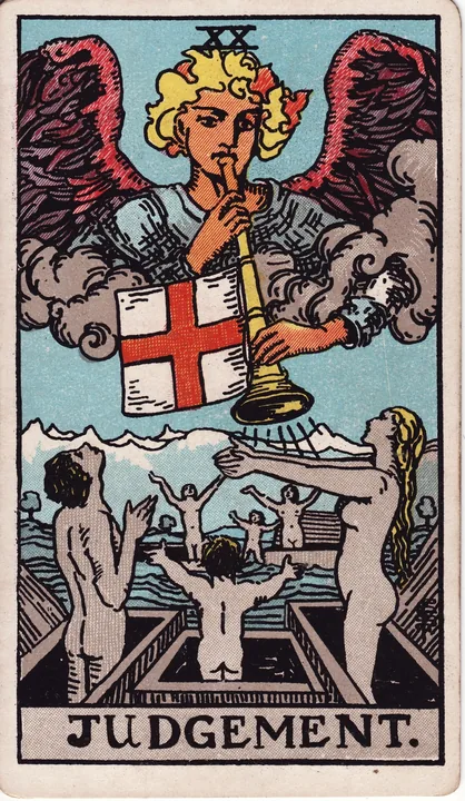 Carte de tarot Le Jugement